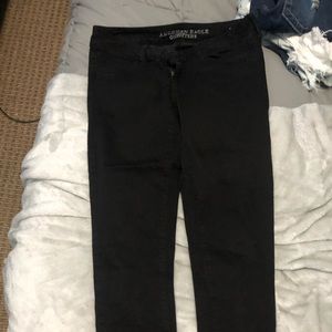 Brand new without tags black AE jegging